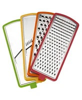 Good Cook Touch Mandoline Grater Set with 4 Stainless Steel Blade Inserts