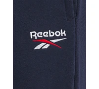 Reebok Men's Versatile Elastic Drawstring Fleece Pants