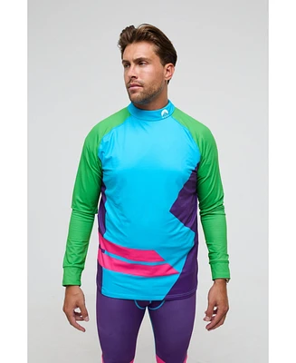 Oosc Men's Baselayer Top - Rainbow Road