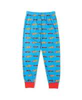 Hot Wheels Boys Pajama Shirt and Pants Sleep Set to