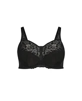 Avenue Women's Lace Soft Cup Wire Free Bra