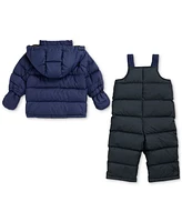 Polo Ralph Lauren Baby Boys Hooded Snowsuit Set