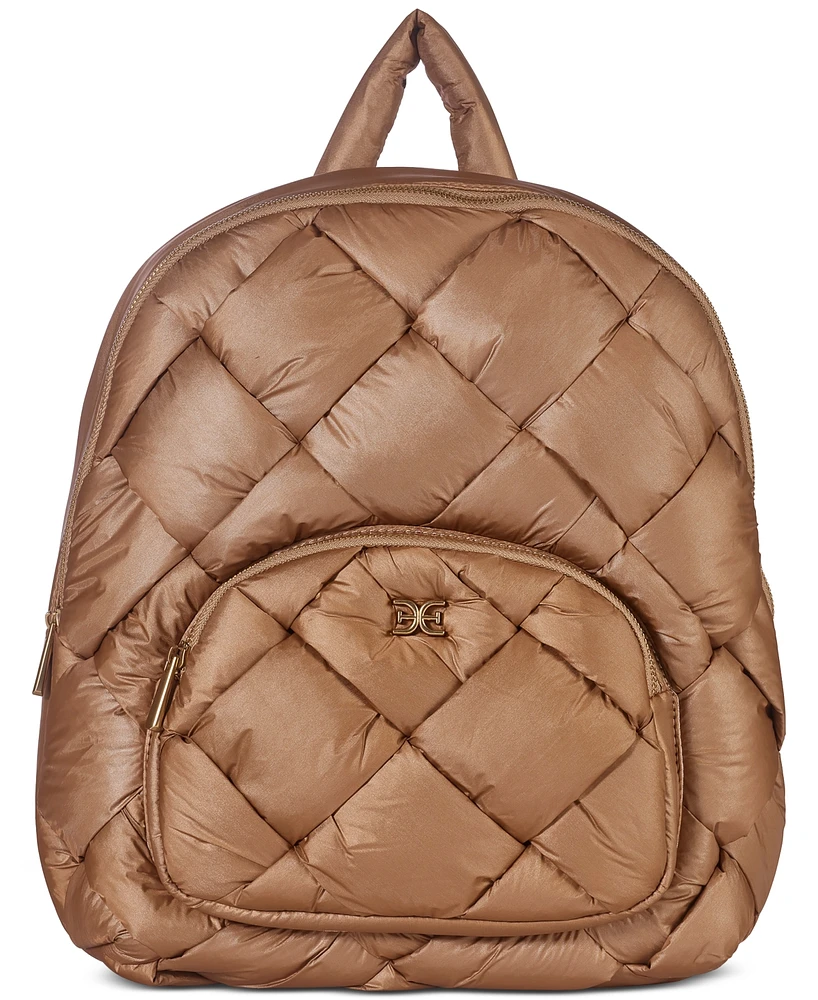 Sam Edelman Jianna Woven Nylon Large Backpack