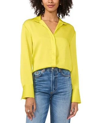 Vince Camuto Women's Oversized Collared Button-Down Shirt