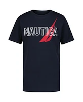 Nautica Big Boys Overlapped Short Sleeve Tee