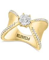 Effy Lab Grown Diamond Ring (1-3/8 ct. t.w.) in 14k Gold