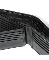 Club Rochelier Men's Slim Fold Wallet with Center Wing