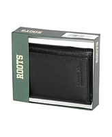 Roots Men's Men Leather Trifold Wallet