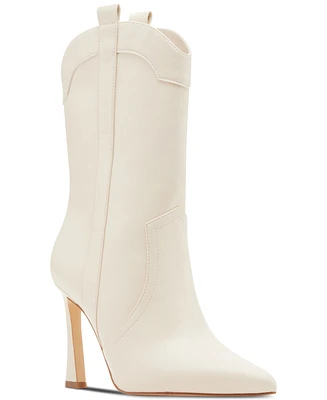 Madden Girl River Flare Heel Western Dress Booties