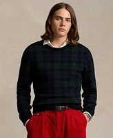 Polo Ralph Lauren Men's Plaid Washable Wool Sweater