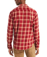 Nautica Men's Classic-Fit Plaid Button-Down Shirt