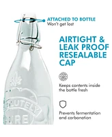 Amici Home Milk Glass Bottle