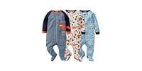 Gerber Baby Boys Sleep 'N Plays, 3-Pack