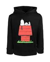 Peanuts Boys Snoopy Fleece Pullover Hoodie Toddler to Big Kid