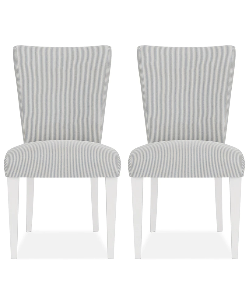 Catriona 2 Pc. Upholstered Side Chair Set, Created for Macy's
