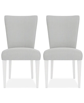 Catriona 2 Pc. Upholstered Side Chair Set, Created for Macy's