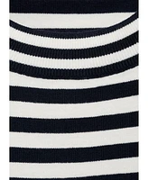 Mango Women's Crop Striped Sweater