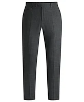 Boss by Hugo Men's Micro-Patterned Slim-Fit Trousers