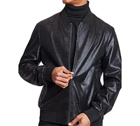 Paisley & Gray Men's Hyde Faux-Leather Bomber Jacket