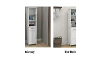Slickblue Floor Standing Cabinet with 1 Door and 1 Drawer