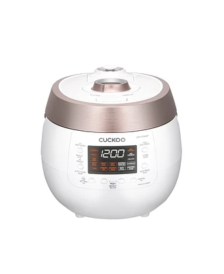 Cuckoo 6-Cup Heating Pressure Twin Pressure Rice Cooker