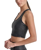 Dkny Sport Women's Cropped Racerback Tank Top