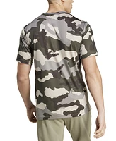 adidas Men's Aeroready Camo-Print Short-Sleeve T-Shirt