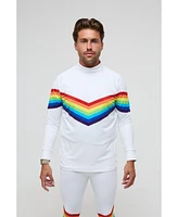 Oosc Men's Baselayer Top - Rainbow Road