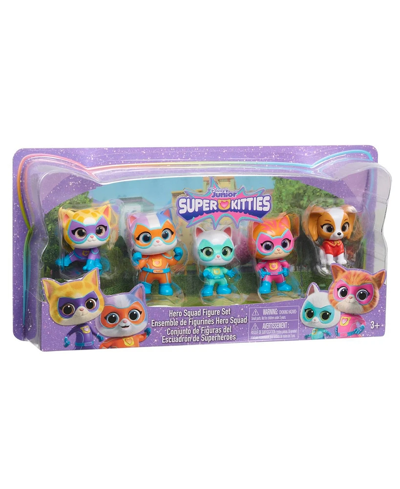 Super Kitties Disney Junior Hero Squad Figure Set