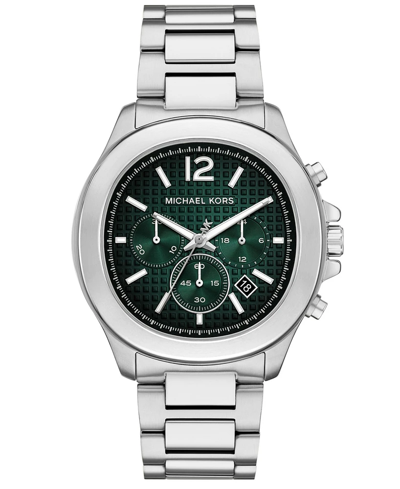 Michael Kors Men's Sage Chronograph -Tone Stainless Steel Watch 42mm