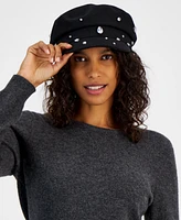 I.n.c. International Concepts Women's Embellished Skipper Cap, Created for Macy's