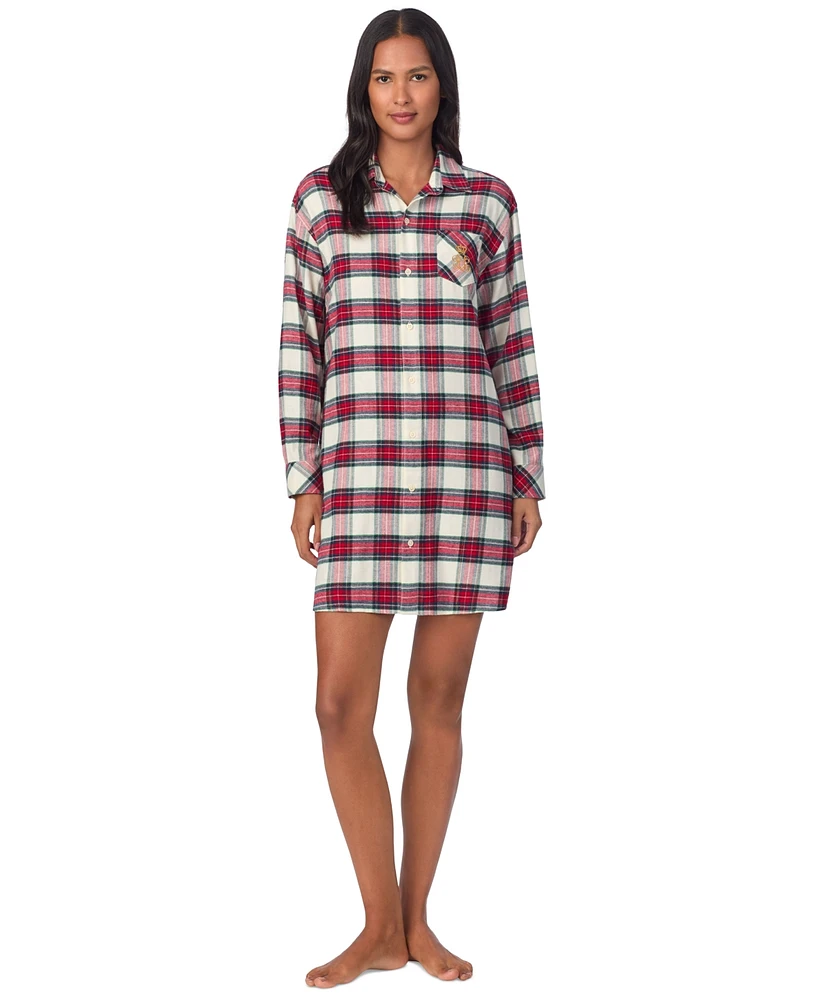 Lauren Ralph Lauren Women's His Shirt Sleepshirt