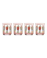 Lenox Nutcracker Assorted Double Old-Fashioned Glasses, Set of 4