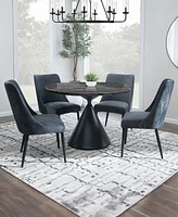 Nerton 5 Pc. Dining Set (45" Round Table & 4 Side Chairs)