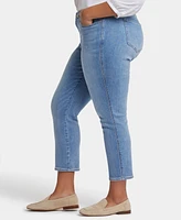 Nydj Plus Stella Tapered Ankle Jeans