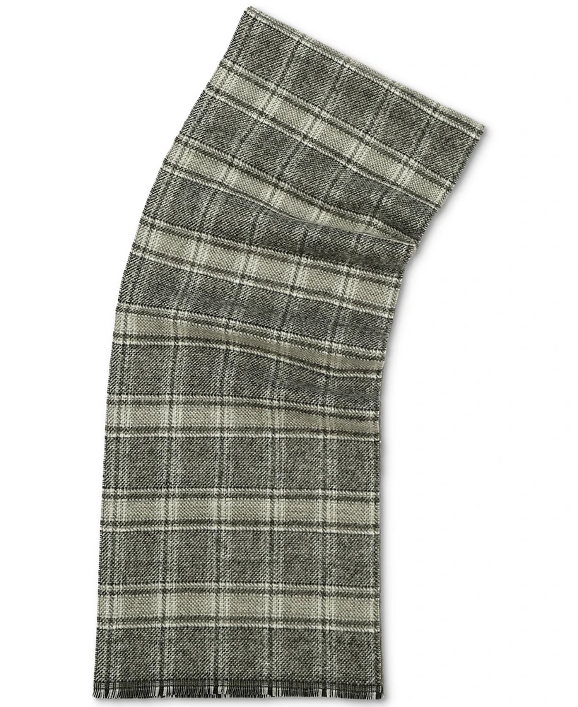Michael Kors Men's Reversible Mk Logo Scarf