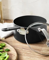 GreenPan X Bobby Flay Professional Grade Ceramic Nonstick 2.53-Quart Saucepan with Lid