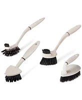 Greener Clearner Set of 4 Kitchen Brushes