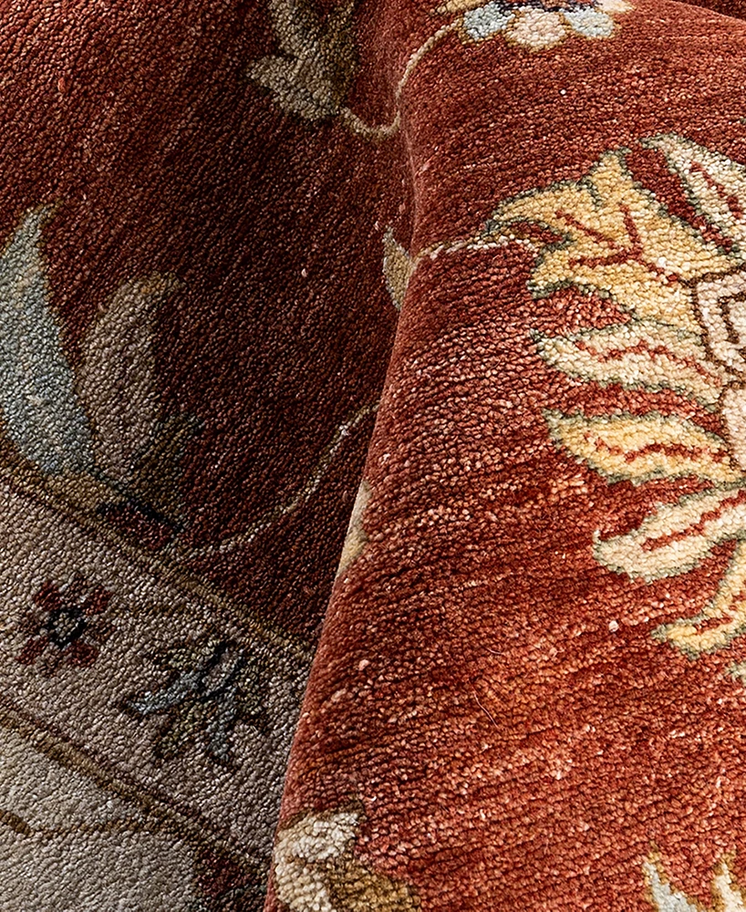Adorn Hand Woven Rugs Indian Ooak M5739 8'1''x10'1'' Area Rug