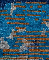 Adorn Hand Woven Rugs Indian Ooak M7174 9'1''x12'3'' Area Rug