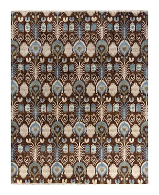 Adorn Hand Woven Rugs Indian Ooak M6036 8'1''x10' Area Rug