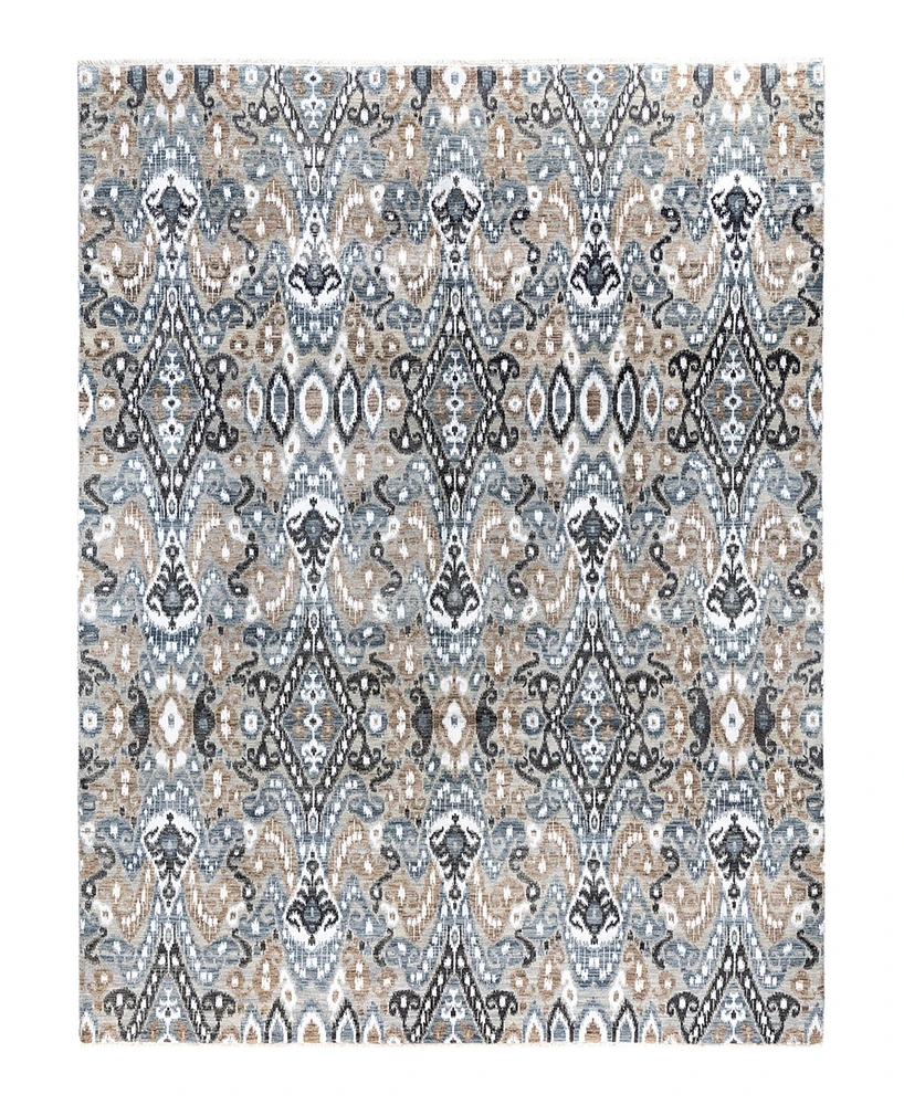 Adorn Hand Woven Rugs Indian Ooak M6087 8'10''x12'1'' Area Rug