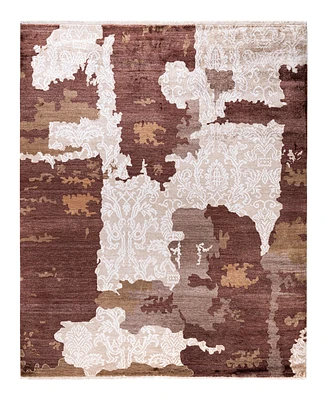 Adorn Hand Woven Rugs Indian Ooak M6724 8'1''x9'10'' Area Rug