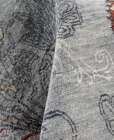 Adorn Hand Woven Rugs Indian Ooak M6667 7'10''x9'10'' Area Rug