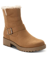 Style & Co Women's Fleurr Belt Lug Booties, Created for Macy's