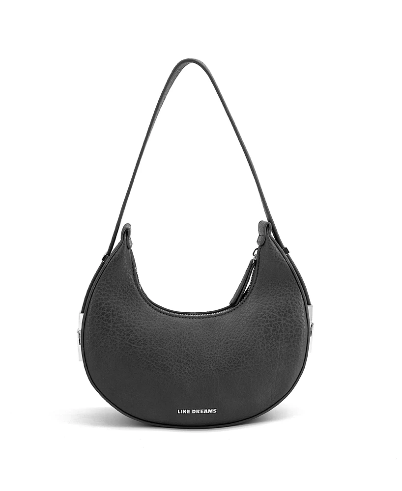 Like Dreams Carol Top Handle Crescent Shoulder Bag