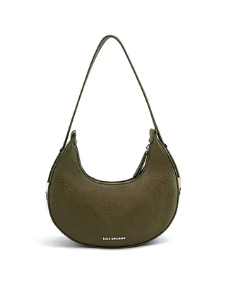 Like Dreams Carol Top Handle Crescent Shoulder Bag