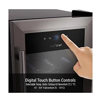NutriChef Wine Chilling Refrigerator Cellar