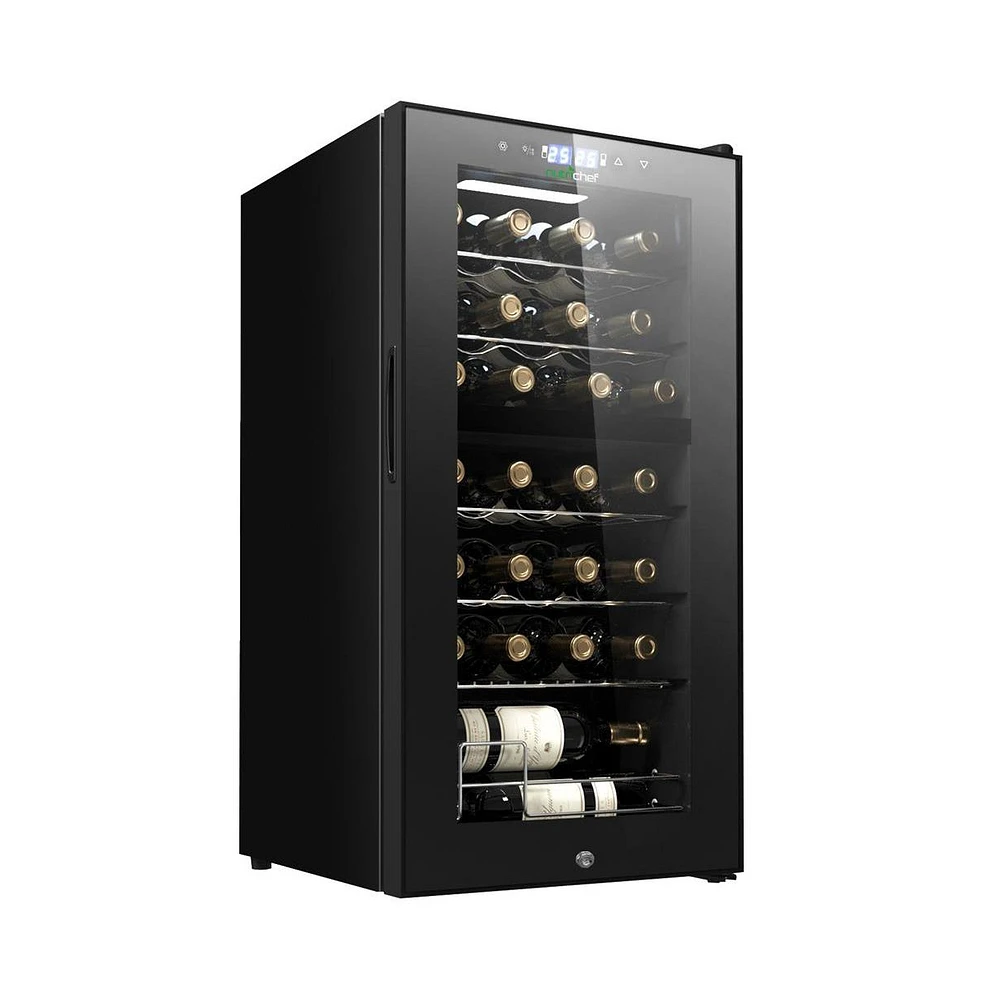 NutriChef Wine Chilling Refrigerator Cellar