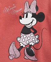 Disney Baby Girls Minnie Mouse Quilted Shirt, Bodysuit & Pants Set